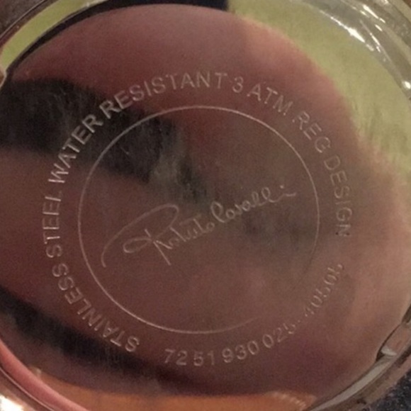 Robert Cavalli timewear leather watch - Picture 3 of 8